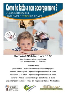 Locandina bullismo