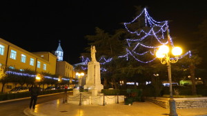Luminarie in Piazza della Libertà