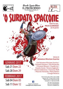 o surdato spaccone Isernia 2017