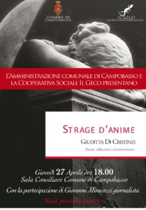 Locandina evento Campobasso Giuditta Di Cristinzi