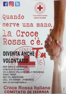 Croce Rossa Italiana volontari Isernia