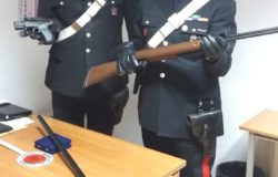 sequestro armi 1 carabinieri