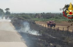 sterpaglie a fuoco campomarino