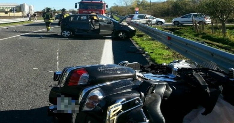 auto contro moto bojano