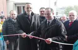 Montenero di Bisaccia (Campobasso), inaugurazione Casa della Salute, taglio nastro