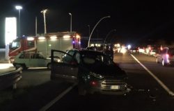 incidente lungo la SS 85, due i veicoli coinvolti