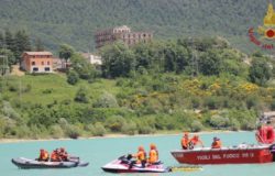 Esercitazione interforze intorno al lago di Castel San Vincenzo