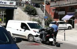scooter contro furgone venafro