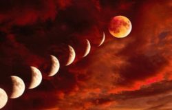 LUNA DI SANGUE ECLISSI