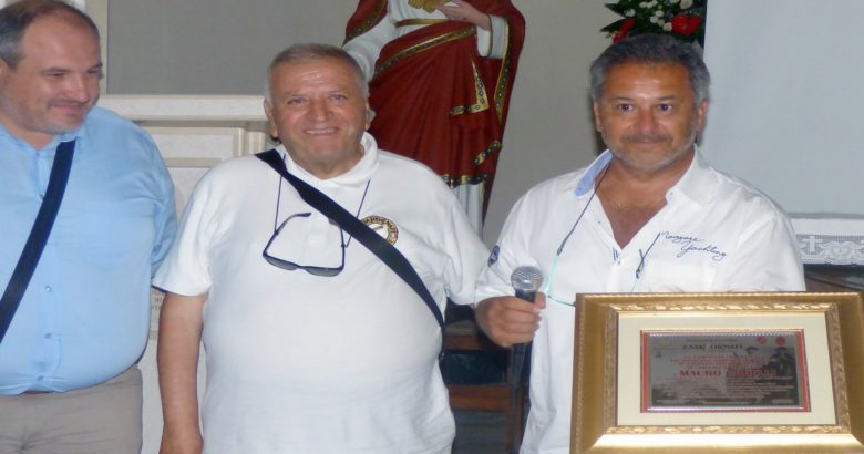 mauro gioielli premiato a san polo matese