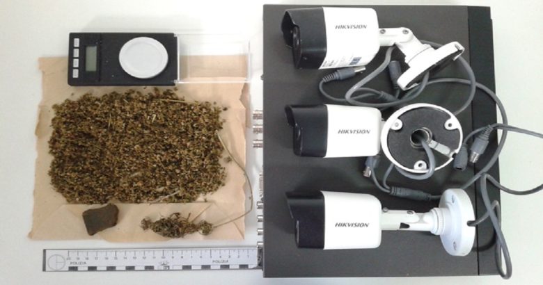 Droga in casa e telecamere senza autorizzazione, arrestato 25enne