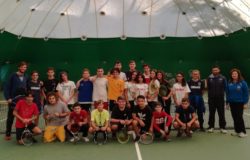 Corso di tennis all'Istituto Alfano Liceo sportivo
