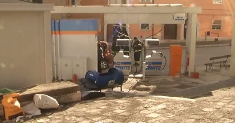 Campodipietra Tragedia sfiorata, pompa di benzina chiusa e casa evacuata