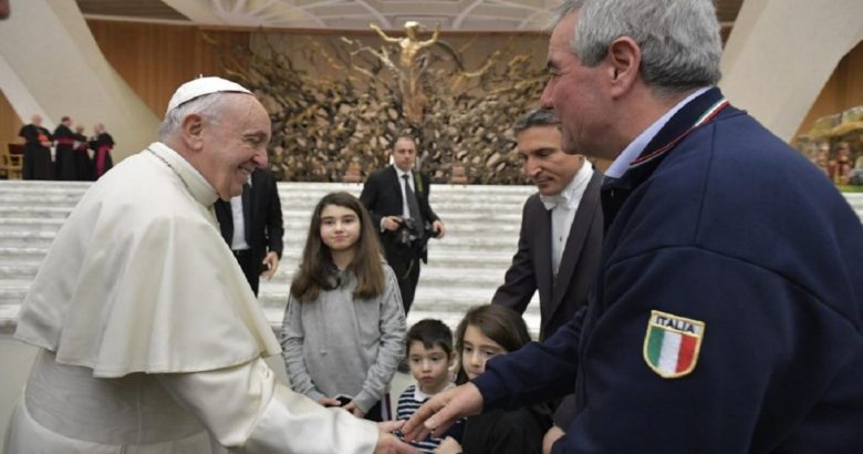 Papa protezione civile