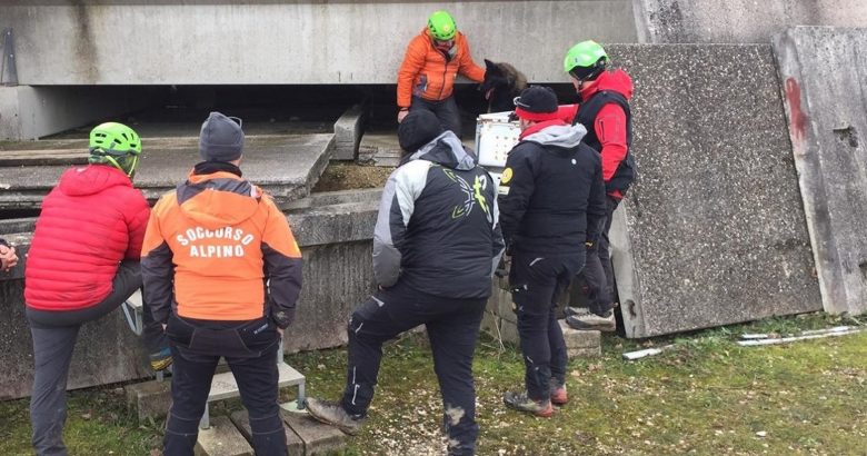 CNAS - Unità cinofile per la ricerca di persone disperse, addestramento del Soccorso Alpino