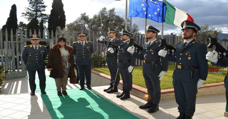 GUARDIA DI FINANZA - Il Prefetto di Isernia in visita al Comando Provinciale