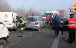 INCIDENTE - Carambola di auto baranello