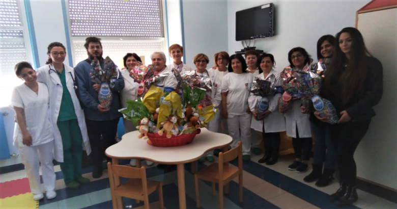 Uova di Pasqua in Pediatria Isernia