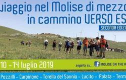POZZILLI - In cammino verso est, il viaggio nel Molise di mezzo dal 10 al 14 luglio 160 km con arrivo a Termoli
