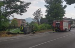 incendio cassonetto venafro