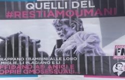 POLITICA - Campagna contro il Pd di Forza Nuova, avrebbe utilizzato alcuni simboli dei Misteri. Condanna del sindaco Gravina