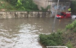 ISERNIA, Bomba d'acqua, città, situazione difficile
