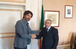 CAMPOBASSO - Il Questore Caggegi va in pensione. Incontro a palazzo San Giorgio con il sindaco Gravina