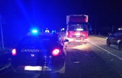 INCIDENTE SS 85 CAMION AUTO