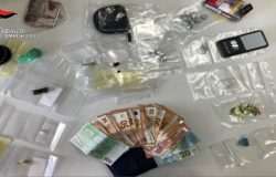 CRONACA - Market della droga sequestri, un arresto e tre denunce   