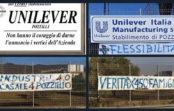POZZILLI - Unilever, si intensifica la protesta manifestazione sulla S.S. 85 Venafrana