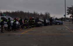 EMERGENZA COVID19 - Toma Gesto importante delle Forze dell'Ordine agli operatori del Cardarelli