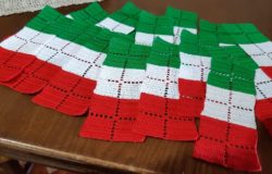 bandiere all'uncinetto