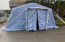 tenda triage sanitario