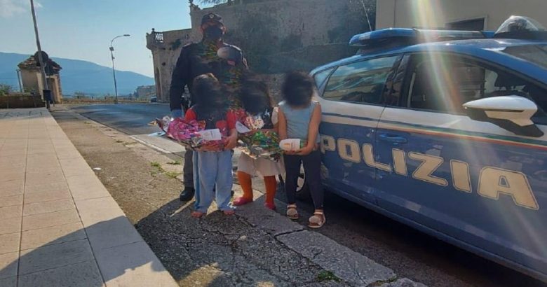 ISERNIA, Mamma, soldi, uova di Pasqua, Polizia, bambini