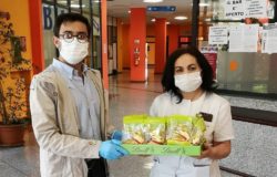 VENAFRO, Conglietti pasquali, nonni, degenti, ss Rosario, giovane universitario