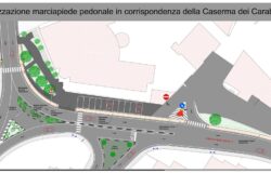 ISERNIA, marciapiede, Caserma dei Carabinieri, al via i lavori