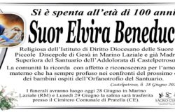 LUTTO, casa del padre, Suor Elvira Beneduce, Madre Superiora, Santuario dell’Addolorata, Castelpetroso