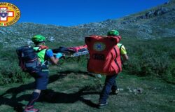 montagna, malore, salvata, Soccorso Alpino