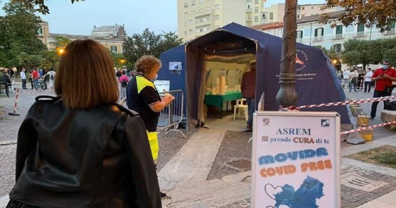 Campobasso, MovidaCovidfree, test sierologici, positività