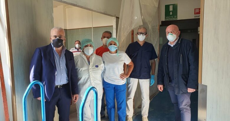COVID 19, Gestione emergenza, Toma, Tamponi drive-through, posti letto, Malattie infettive