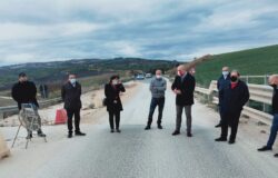 Protesta, sindaci del cratere, messa in sicurezza, ponte Bovara