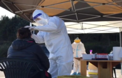 castelpetroso tamponi in piazza