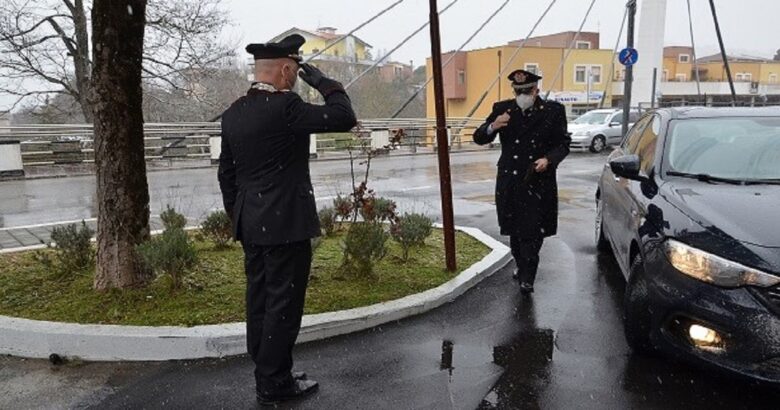 CARABINIERI, Generale Cerrina, visita, Comando Provinciale, Isernia
