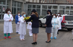 Gionata delle donne, Polizia, Cardarelli, pandemiaGionata delle donne, Polizia, Cardarelli, pandemia
