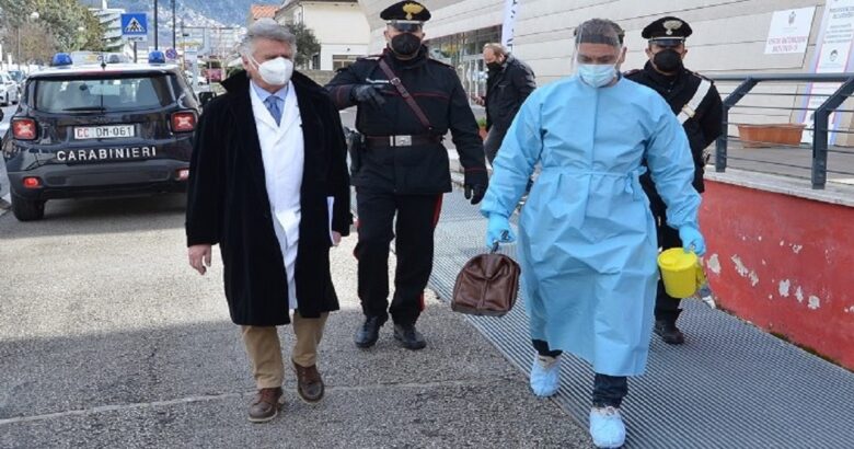 ISERNIA, presidio, Auditorium, vaccinata, 
