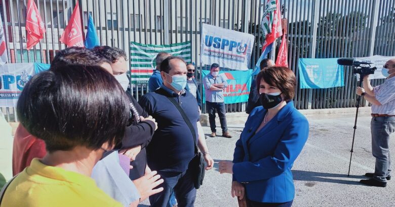 PROTESTA, CARCERI, LARINO, Aida Romagnuolo, presidente Toma, Ministero della Giustizia