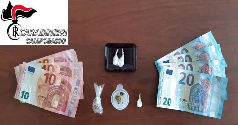 CARABINIERI, Spaccio, detenzione di sostanze stupefacenti, resistenza Pubblico Ufficiale, arrestato