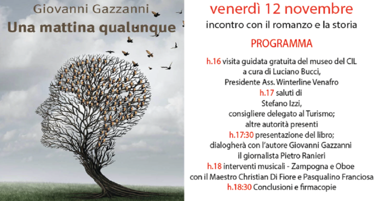Una mattina qualunque, Scapoli, presentazione, opera prima, Giovanni Gazzanni