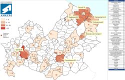 Coronavirus, Molise, positivi, comune per comune