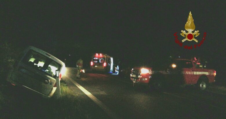 incidente stradale, bifernina, ferito, ospedale